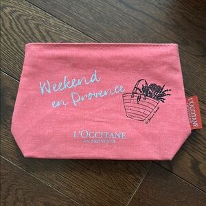 L'OCCITANE Coral Cosmetic Bag